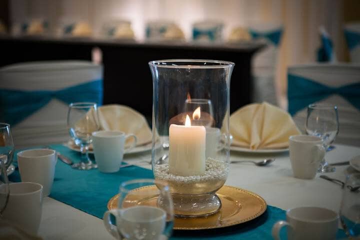 Indoor wedding